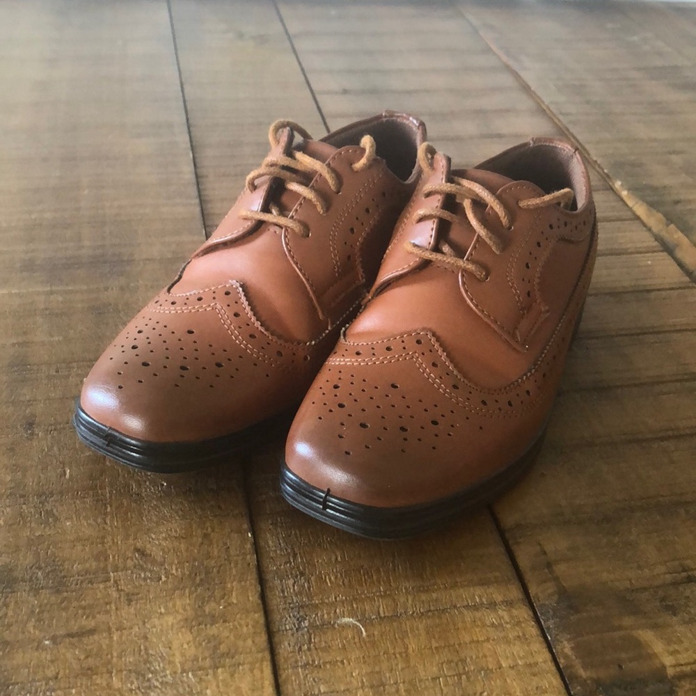 Boys Dress Shoe Wing Tip